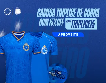 Camisa Tríplice de Coroa 15% OFF